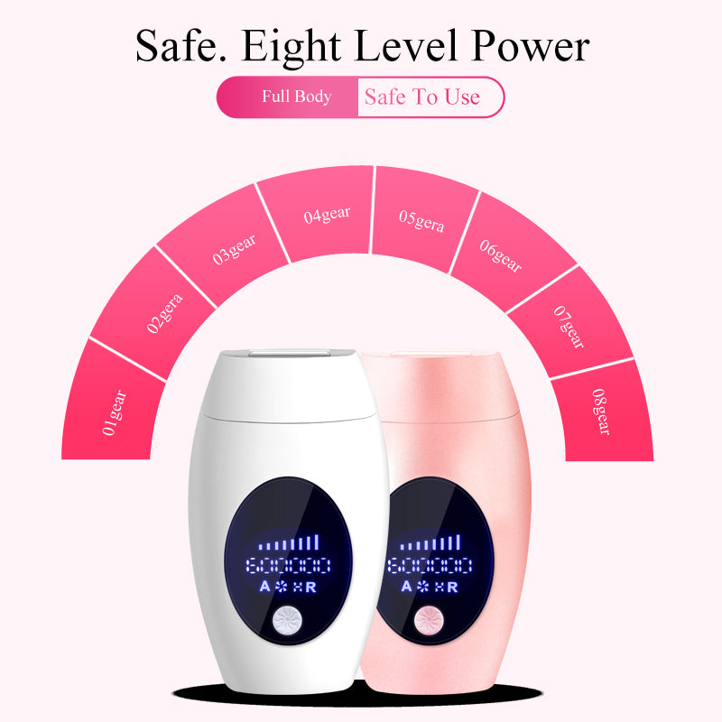 600000 Flashes IPL Laser Epilator Permanent Hair Removal Device LED Whole Body Laser Hair Remover Machine