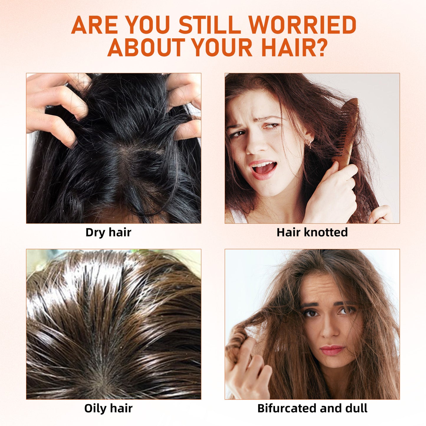Protectant Leave-In Spray, Repair Bifurcated Dry Hair And Frizzy Hair Damaged Moisturize Hair And Smooth Hair