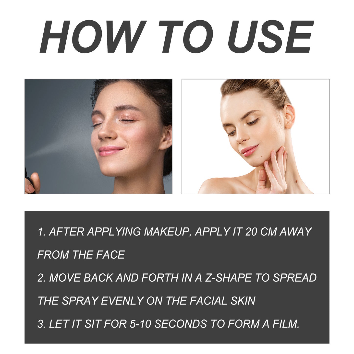 Ultra Setting Vaporizer, Light Water Embellish Waterproof And Sweat Is Not Easy To Take Off Makeup Dizzy Makeup Oil Control Fresh Makeup Spray