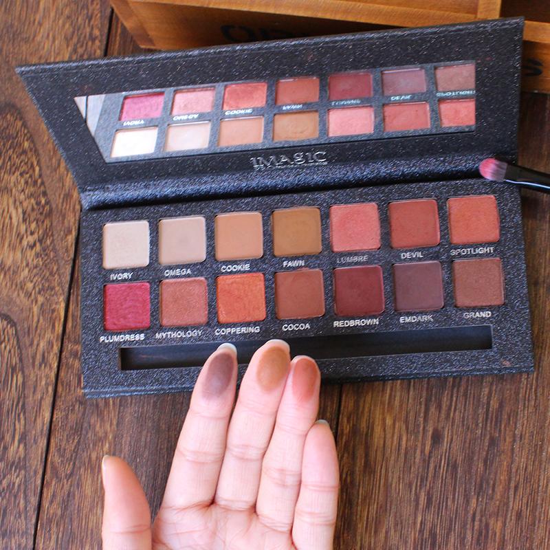 IMAGIC 14 Color Matte Nude Eye Shadow Pallete Cosmetics