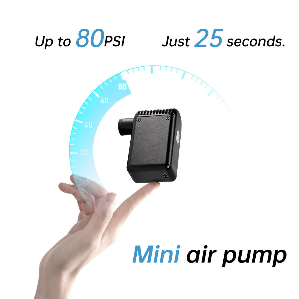 Small Air Pump Bicycle Electric Inflator Portable High Pressure Air Pump Mini Inflator