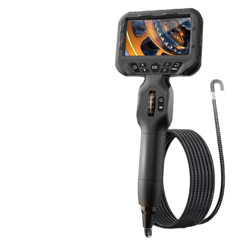 Industrial endoscope 360 degree rotation 6mm high-definition camera for sewer detection, non-destructive testing instrument for