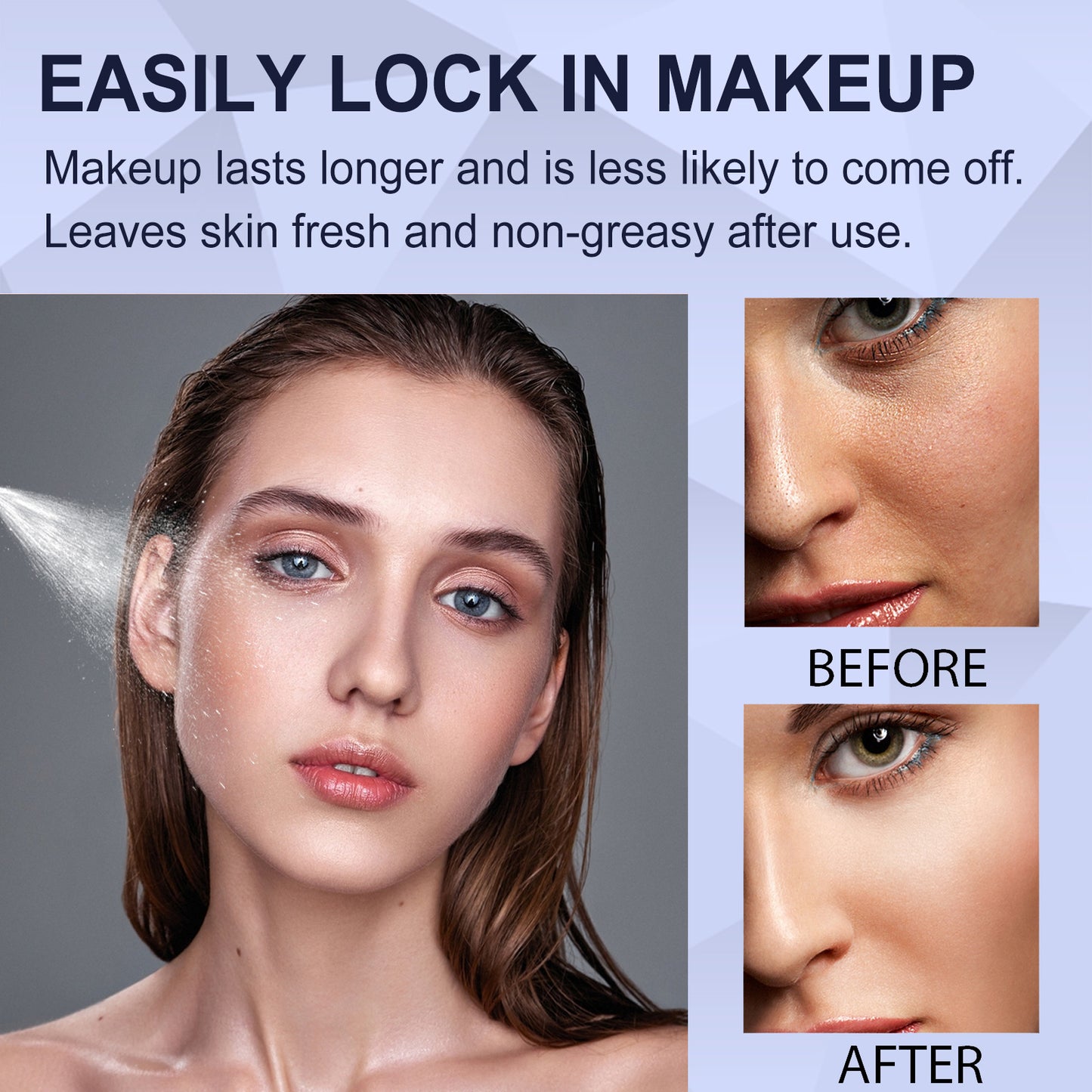 Ultra Setting Vaporizer, Light Water Embellish Waterproof And Sweat Is Not Easy To Take Off Makeup Dizzy Makeup Oil Control Fresh Makeup Spray
