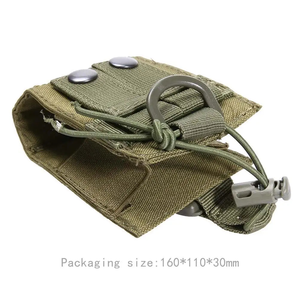 Package Pouch Walkie hunting Talkie Holder Bag Tactical Sports Pendant Military Molle Nylon Radio