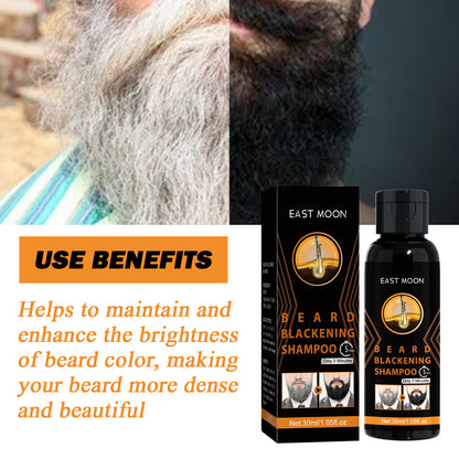 Shampoo Men's Hair Cleansing Moisturizing Massage Treatment Smoothing Dark Hair Shampoo