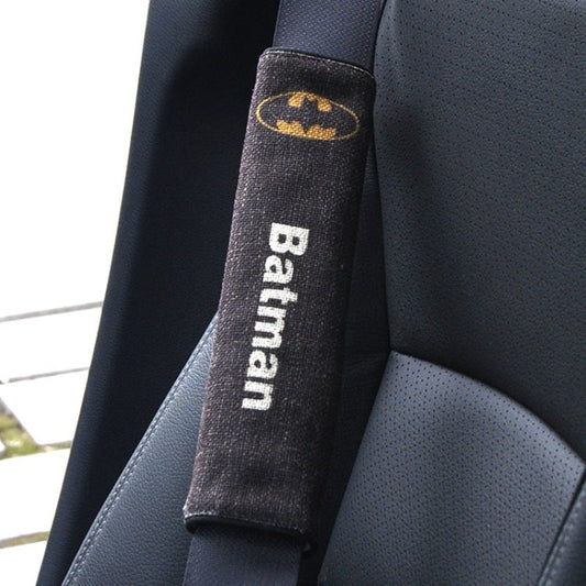 Super Hero Batman Car Seat Belts Shoulder Pad Auto Car Seat Belt Covers