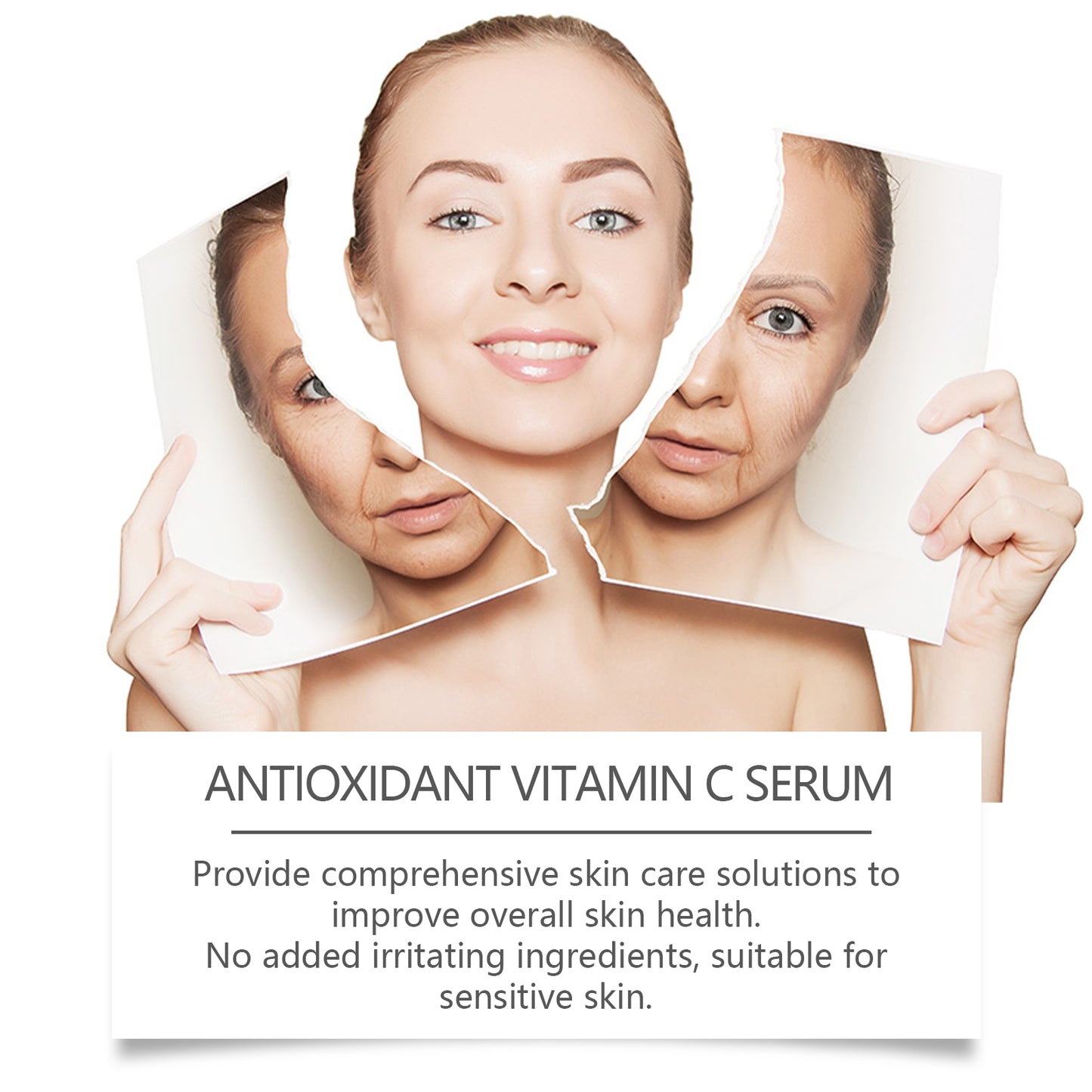 Vitamin C Essence, Facial Gentle Brightening Deep Moisturizing Repair Nourishing Skin Care Essence