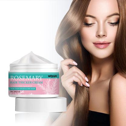 Rosemary Hair Care Cream, Anti-Set Hair Intensive Repair Ironing And Drying Hair Smoothing Cream