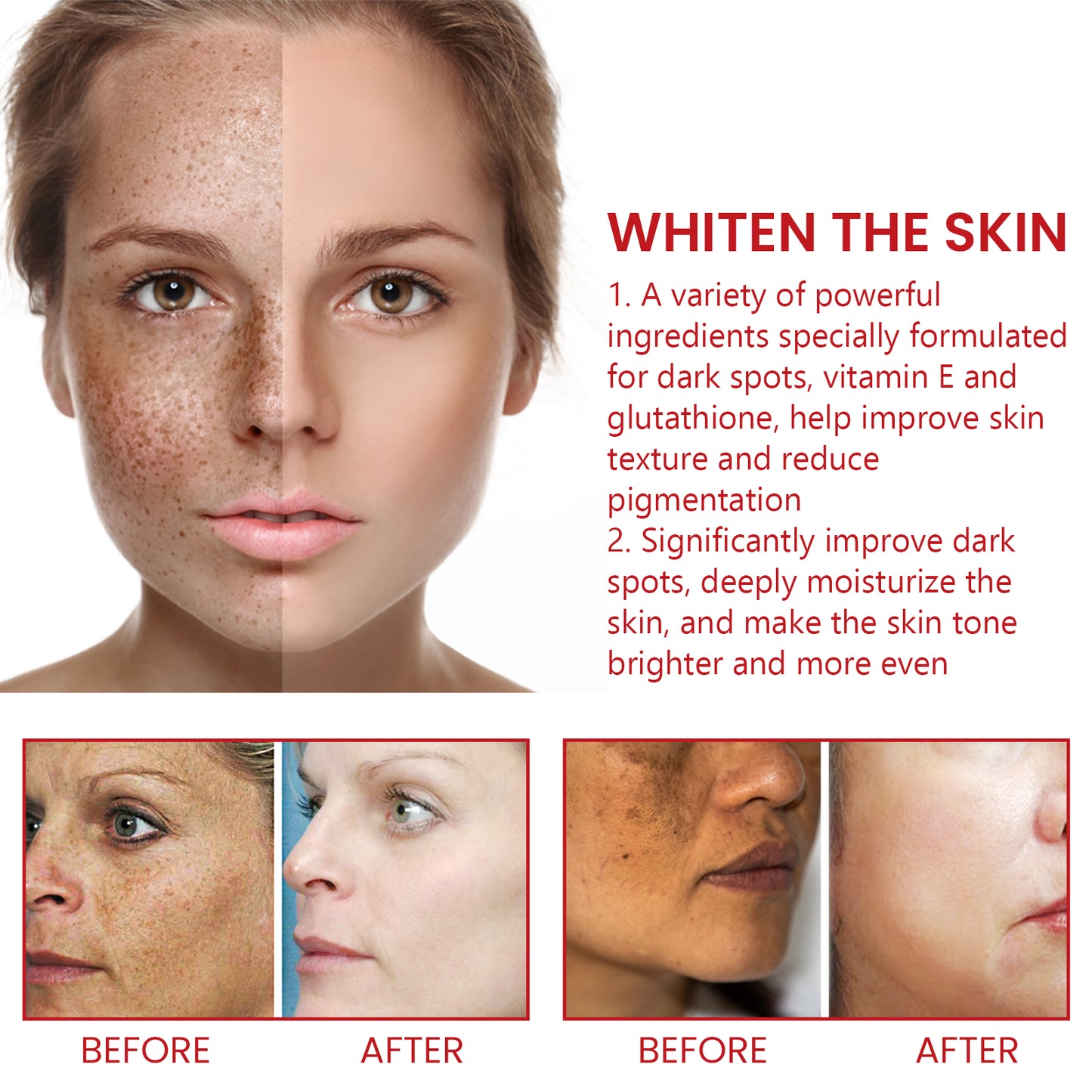 Dark Spot Repair Cream, Restores Dull Skin, Lightening Fine Lines And Dark Spots, Brightening Skin Repair Cream