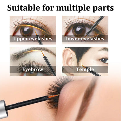 Eyelash Boost Serum, Natural Long Black Thick Curling Eyelashes Waterproof And Non-Smudges Durable Mascara