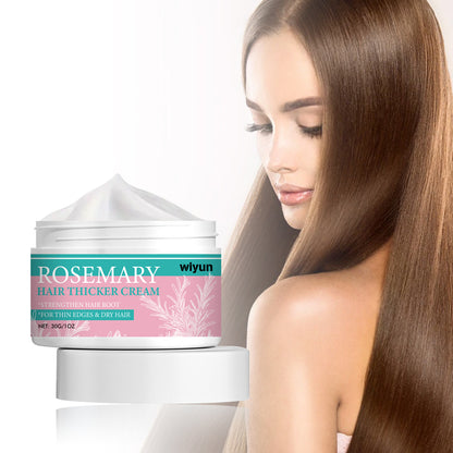 Rosemary Hair Care Cream, Anti-Set Hair Intensive Repair Ironing And Drying Hair Smoothing Cream