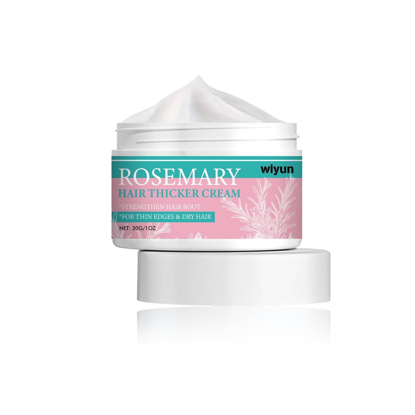Rosemary Hair Care Cream, Anti-Set Hair Intensive Repair Ironing And Drying Hair Smoothing Cream