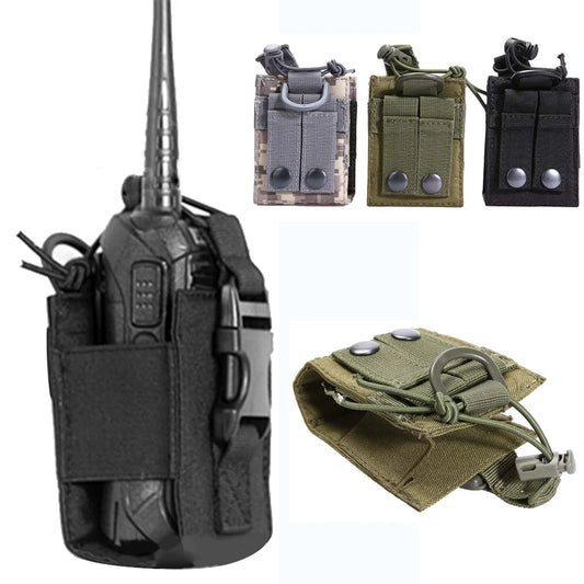 Package Pouch Walkie hunting Talkie Holder Bag Tactical Sports Pendant Military Molle Nylon Radio