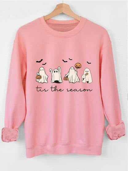Sudadera con cuello redondo estampada, personalidad, moda, top holgado para pareja